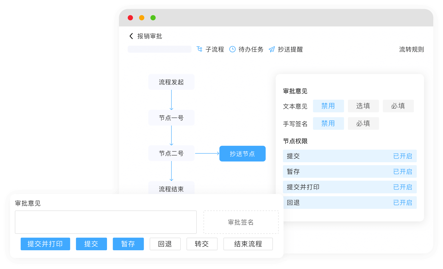 Workflow process controls